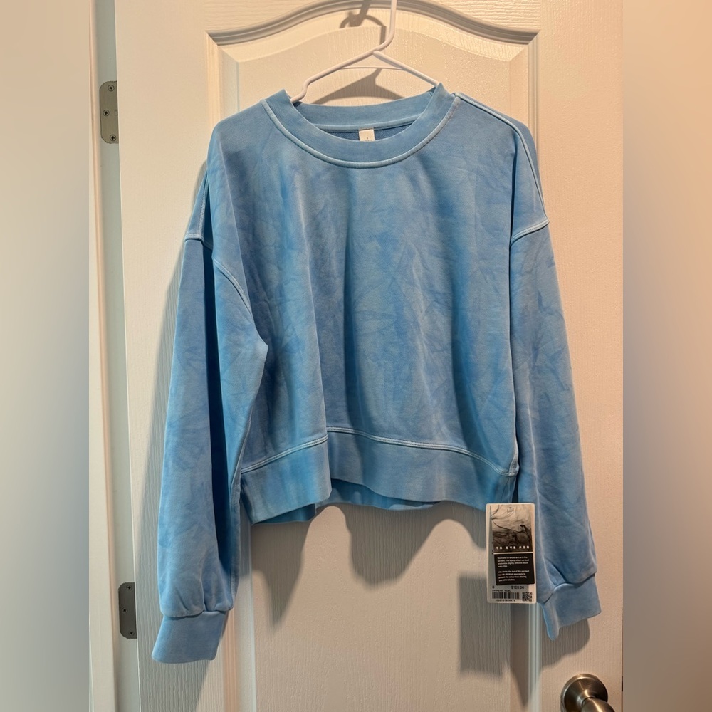 Lululemon NWT *RARE* Perfectly Oversized Cropped Crew *Dye